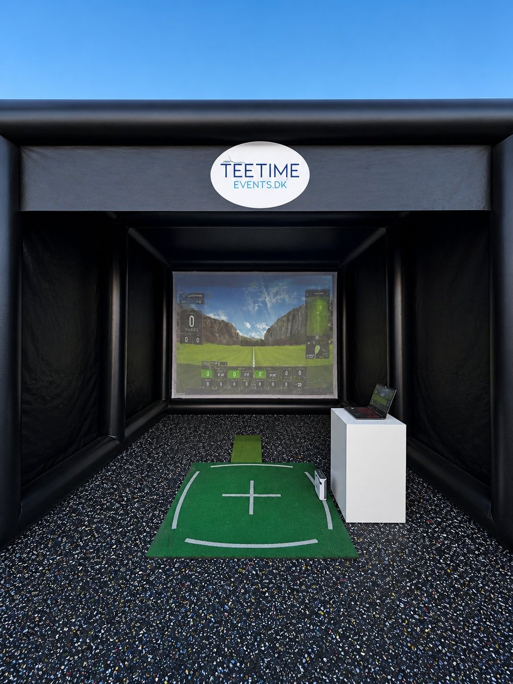 TeeTime Events mobil golfsimulator